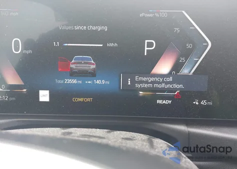 2022 BMW I4 Edrive40 from USA, damaged, VIN WBY73AW00NFN14842